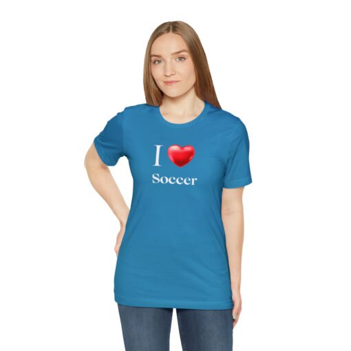 I Love Soccer T-Shirt - Image 65