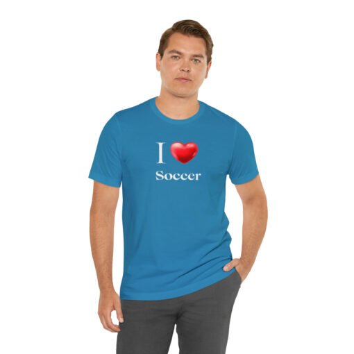 I Love Soccer T-Shirt - Image 66