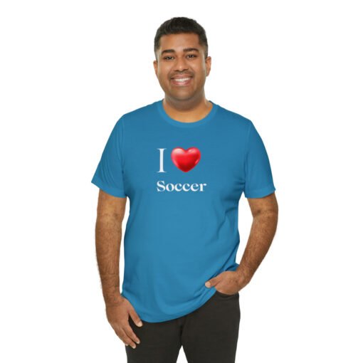 I Love Soccer T-Shirt - Image 68