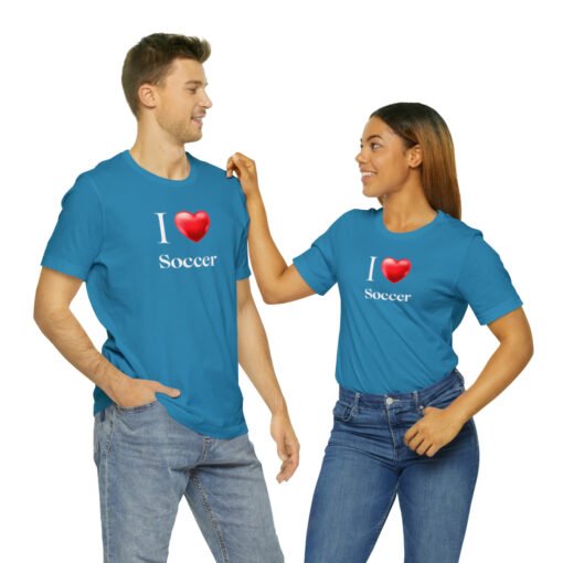 I Love Soccer T-Shirt - Image 70