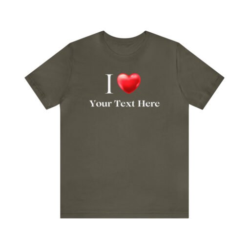 Customized I Heart T-Shirt - Image 37