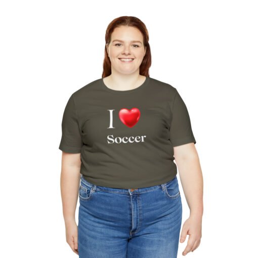 I Love Soccer T-Shirt - Image 43