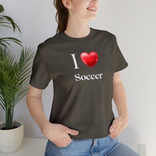 I Love Soccer T-Shirt - Image 45