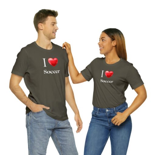 I Love Soccer T-Shirt - Image 46