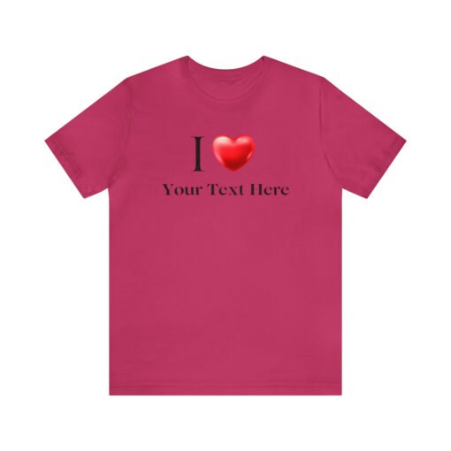 Customized I Heart T-Shirt - Image 121