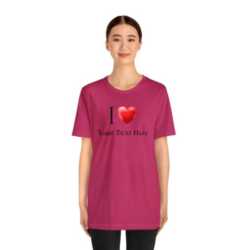 Customized I Heart T-Shirt - Image 123