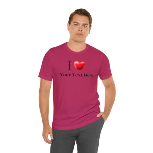 Customized I Heart T-Shirt - Image 126