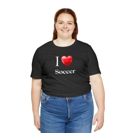 I Love Soccer T-Shirt - Image 103