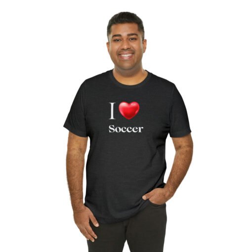 I Love Soccer T-Shirt - Image 104