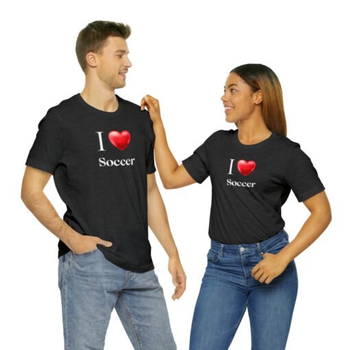 I Love Soccer T-Shirt - Image 106