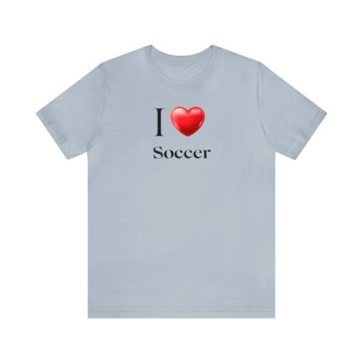 I Love Soccer T-Shirt - Image 73