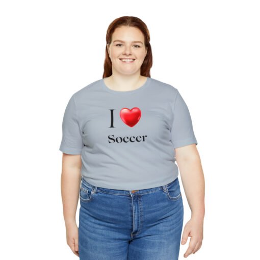 I Love Soccer T-Shirt - Image 79