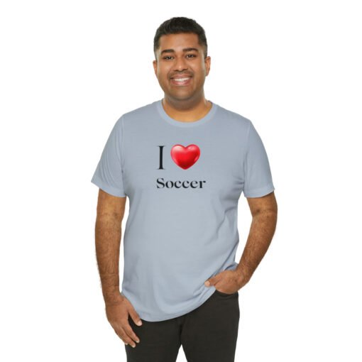 I Love Soccer T-Shirt - Image 80