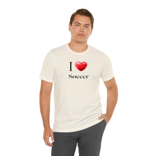 I Love Soccer T-Shirt - Image 30