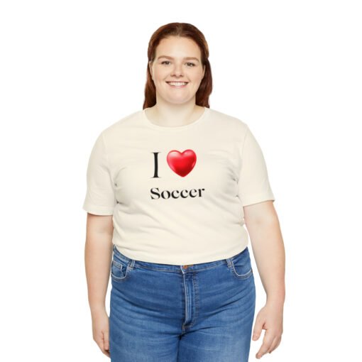 I Love Soccer T-Shirt - Image 31