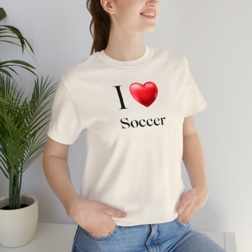 I Love Soccer T-Shirt - Image 33