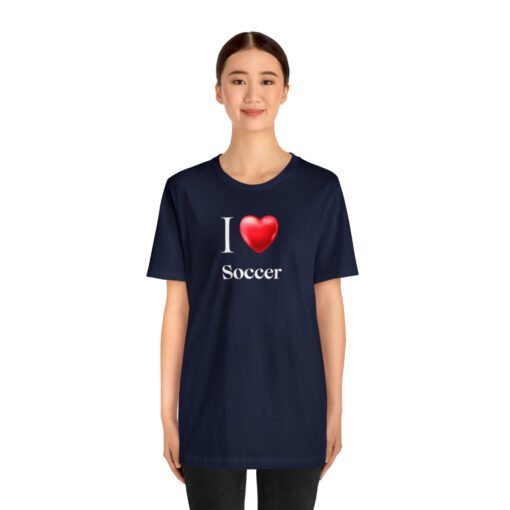 I Love Soccer T-Shirt - Image 111