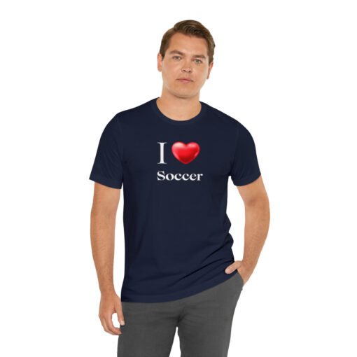 I Love Soccer T-Shirt - Image 114