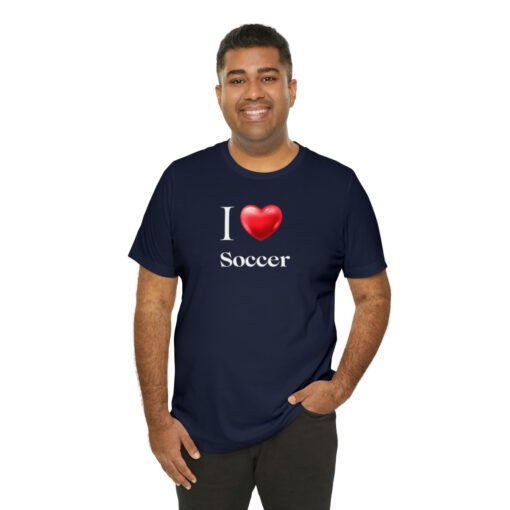 I Love Soccer T-Shirt - Image 116