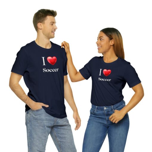 I Love Soccer T-Shirt - Image 118