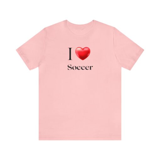 I Love Soccer T-Shirt - Image 133