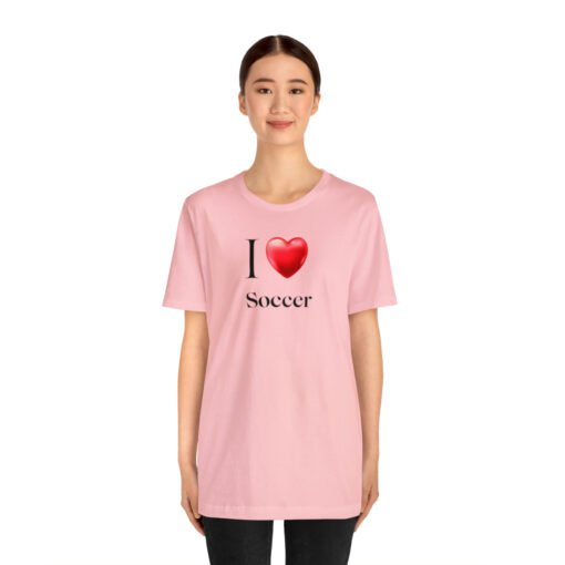 I Love Soccer T-Shirt - Image 135