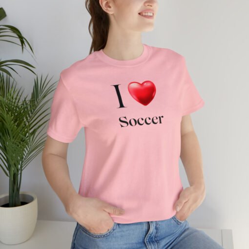 I Love Soccer T-Shirt - Image 141