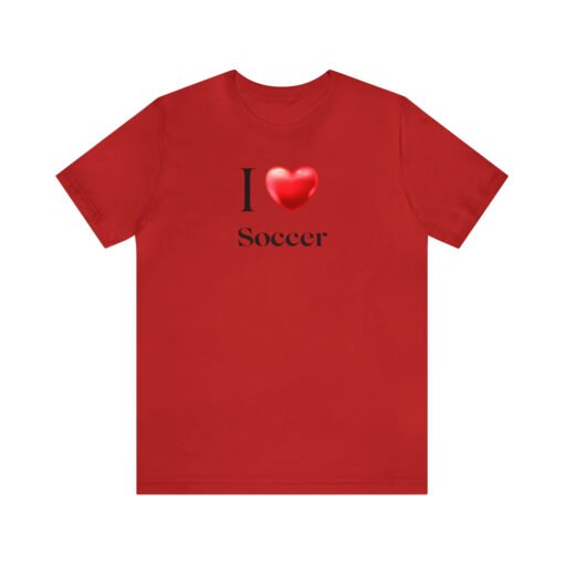 I Love Soccer T-Shirt - Image 145