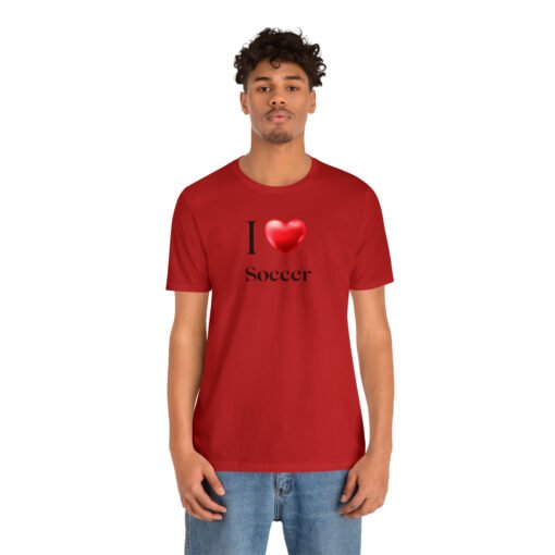 I Love Soccer T-Shirt - Image 148