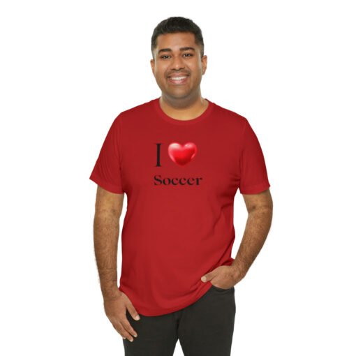 I Love Soccer T-Shirt - Image 152