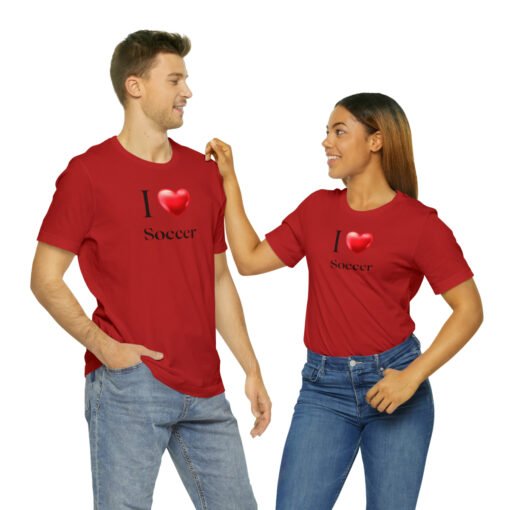 I Love Soccer T-Shirt - Image 154