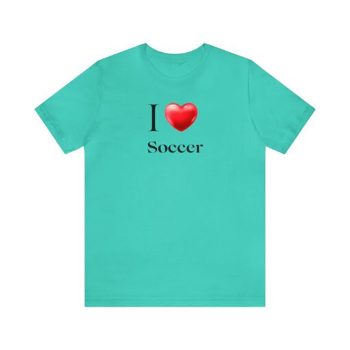 I Love Soccer T-Shirt - Image 49