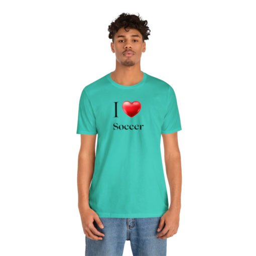 I Love Soccer T-Shirt - Image 52