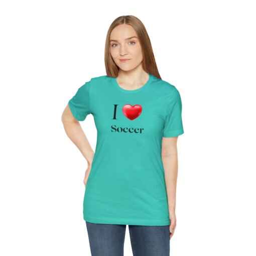 I Love Soccer T-Shirt - Image 53