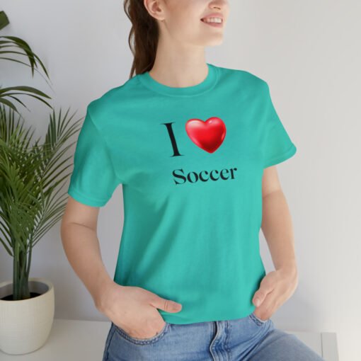 I Love Soccer T-Shirt - Image 57