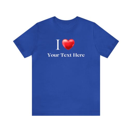 Customized I Heart T-Shirt - Image 85