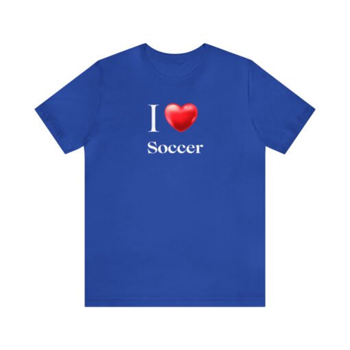 I Love Soccer T-Shirt - Image 85