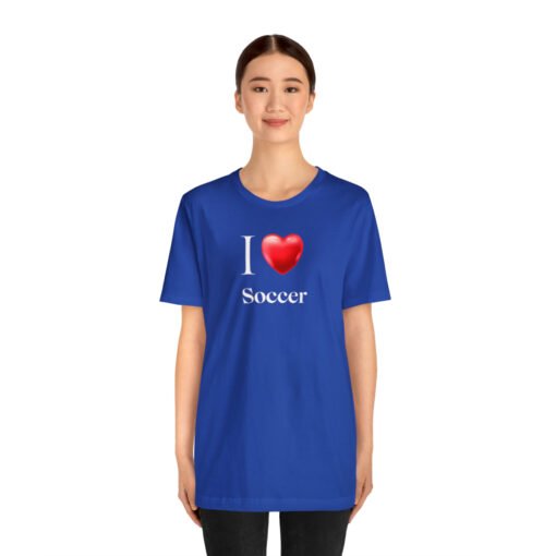 I Love Soccer T-Shirt - Image 87