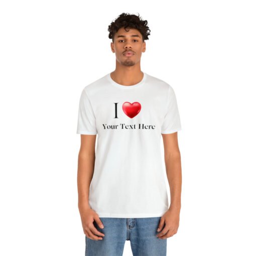 Customized I Heart T-Shirt - Image 4