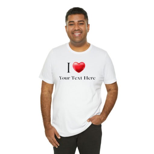 Customized I Heart T-Shirt - Image 8