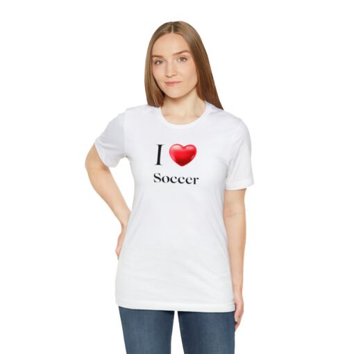 I Love Soccer T-Shirt - Image 5