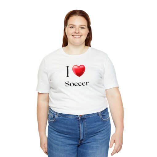 I Love Soccer T-Shirt - Image 7