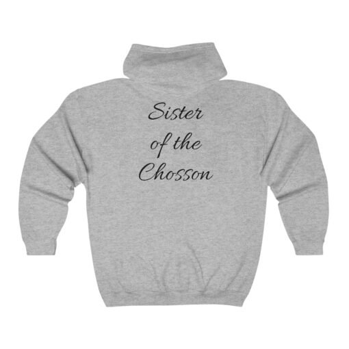 Sister of the Chosson Heavy Blend™ Full Zip Hooded Sweatshirt - Image 8