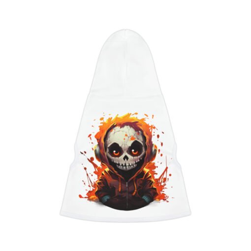 Halloween Dog Costume Hoodie Halloween Cat Costume Hoodie Creepy Ghost Style - Image 3