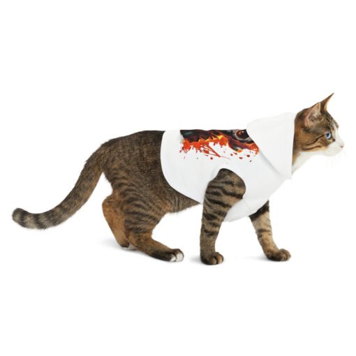 Halloween Dog Costume Hoodie Halloween Cat Costume Hoodie Creepy Ghost Style - Image 6