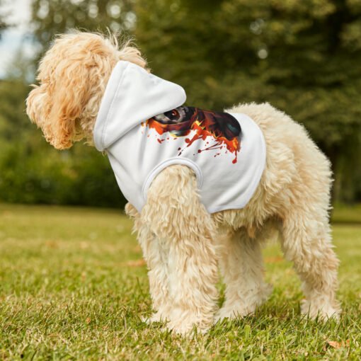 Halloween Dog Costume Hoodie Halloween Cat Costume Hoodie Creepy Ghost Style - Image 9