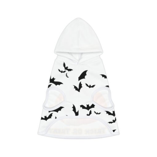 Dog Halloween Costume Hoodie Halloween Cat Costume Hoodie Pumpkin and Bone Trick or Treat - Image 2