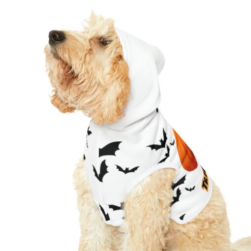 Dog Halloween Costume Hoodie Halloween Cat Costume Hoodie Pumpkin and Bone Trick or Treat - Image 7