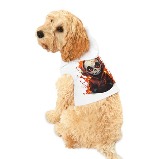 Halloween Dog Costume Hoodie Halloween Cat Costume Hoodie Creepy Ghost Style