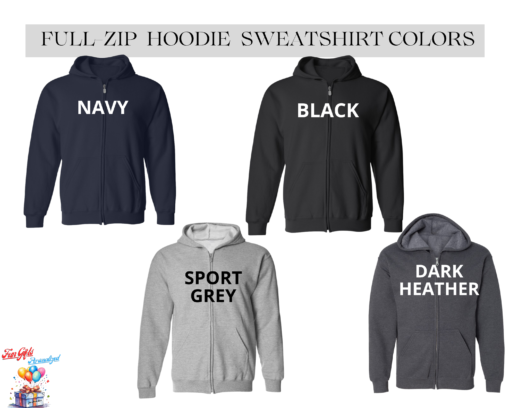 Sister of the Chosson Heavy Blend™ Full Zip Hooded Sweatshirt - Image 4